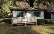 Woodland Villa Cabin 1 in the Northern California Redwoods